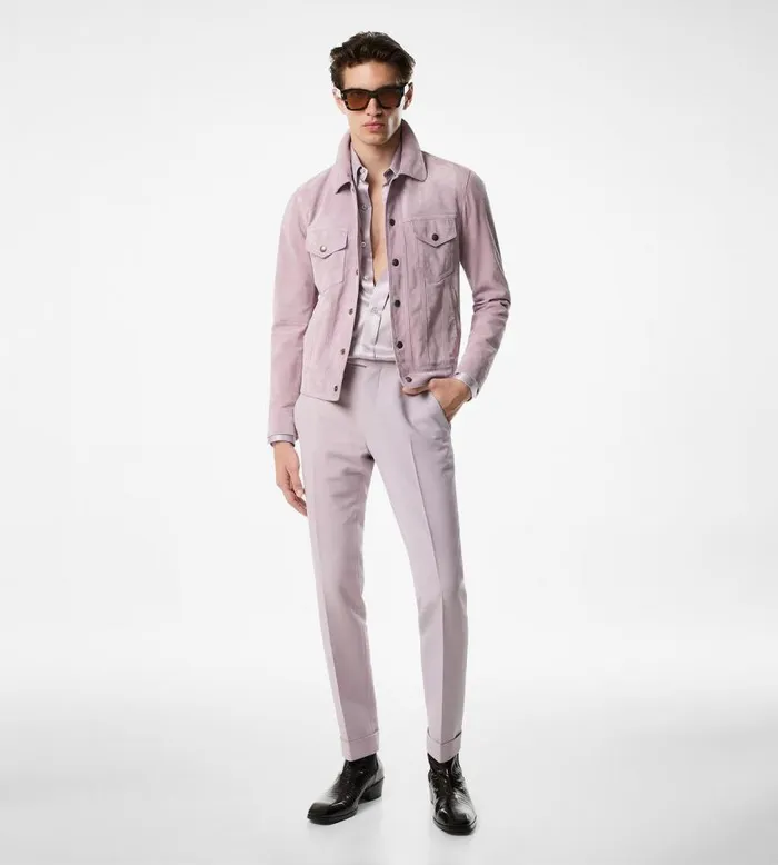 TOM FORD Outerwear Men SOFT SUEDE JEAN JACKET TOM FORD Outerwear Men SOFT SUEDE JEAN JACKET