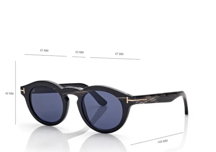 TOM FORD Sunglasses Men ROUND HORN SUNGLASSES