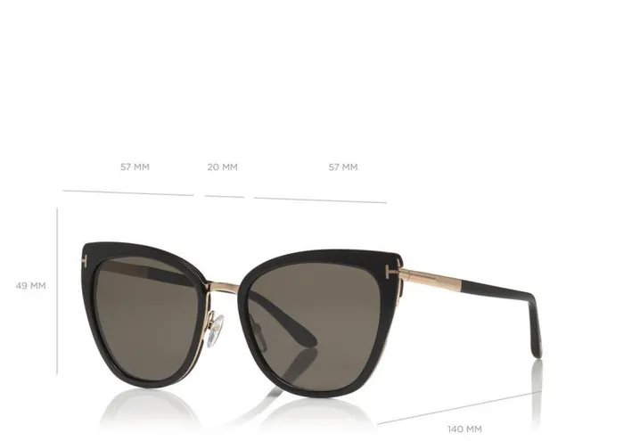 TOM FORD Sunglasses Women SIMONA SUNGLASSES Black TOM FORD Sunglasses Women SIMONA SUNGLASSES Black