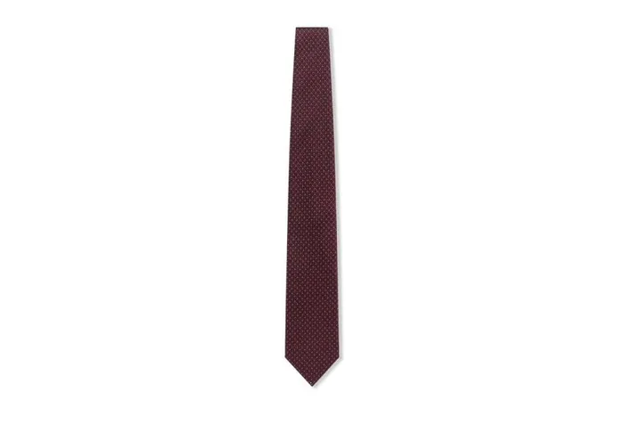 TOM FORD Ties and Bow Ties Men POIS JACQUARD TIE Burgundy