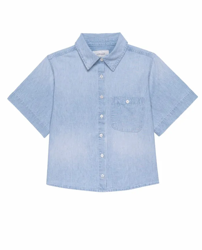 Tops Women The Great The County Top Riverbed Wash