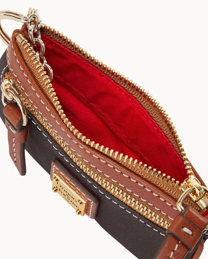 Torino Small Coin Case Brown Women Dooney and Bourke Mini Bags Torino Small Coin Case Brown Women Dooney and Bourke Mini Bags