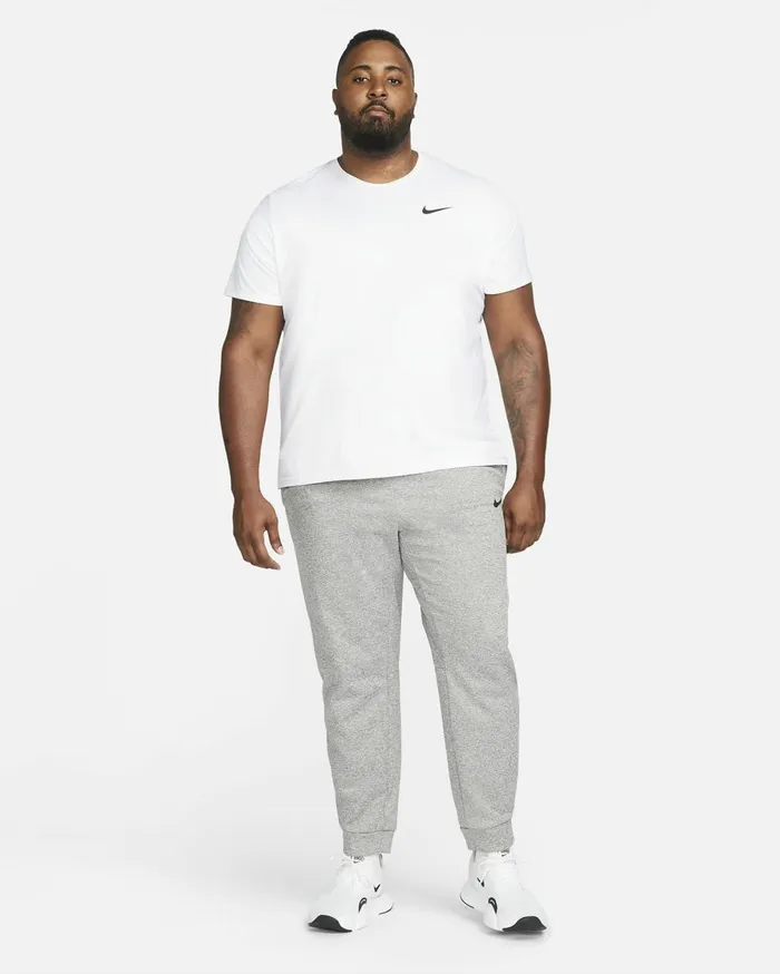 Trousers And Tights Men Nike ThermaFIT Dark Grey Heatherblack