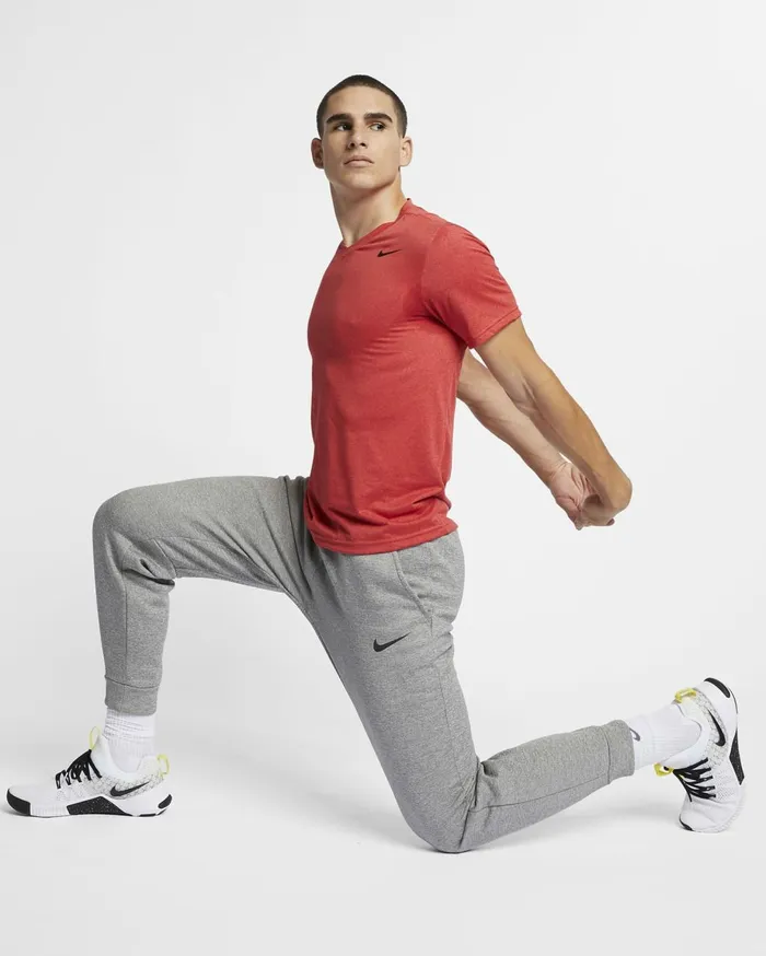 Trousers And Tights Men Nike ThermaFIT Dark Grey Heatherblack