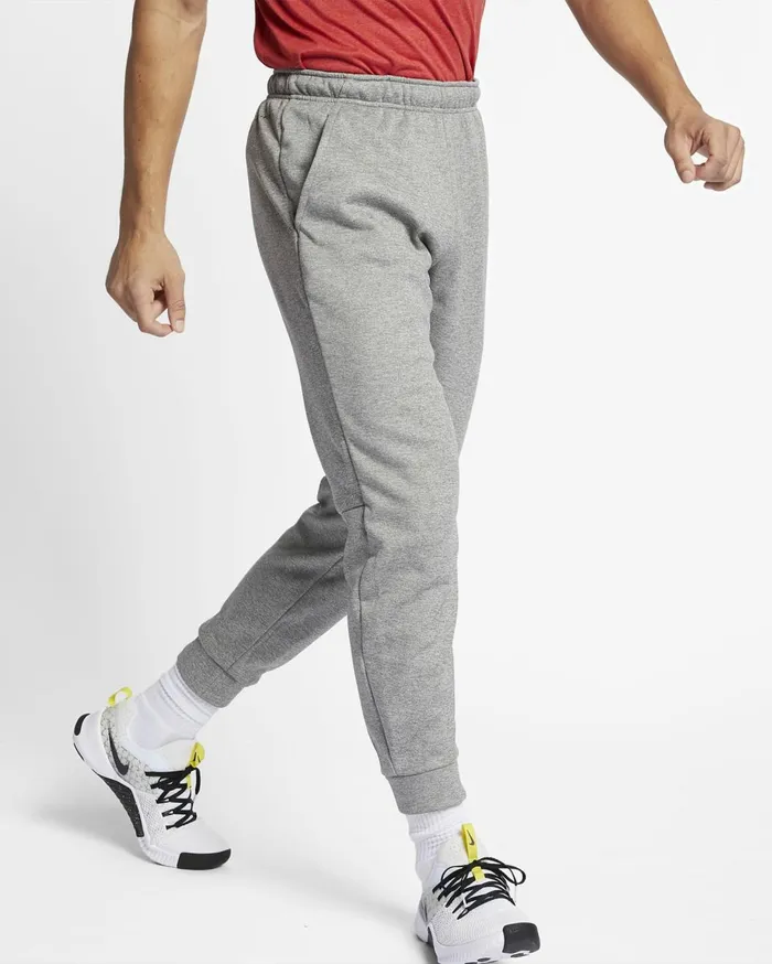 Trousers And Tights Men Nike ThermaFIT Dark Grey Heatherblack