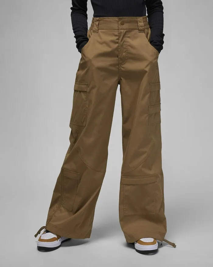 Trousers Women Nike Jordan Chicago Brown Kelp