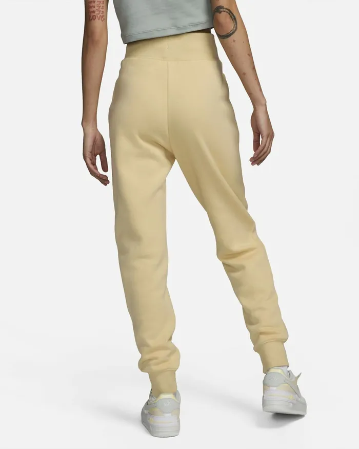 Trousers Women Nike Sportswear Phoenix Fleece Pale Vanillablack