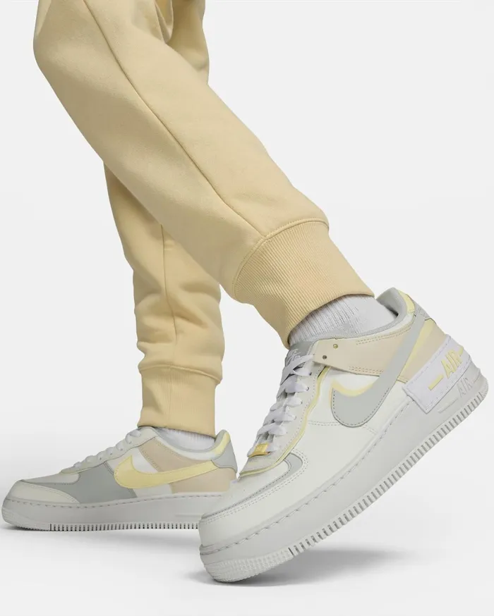 Trousers Women Nike Sportswear Phoenix Fleece Pale Vanillablack