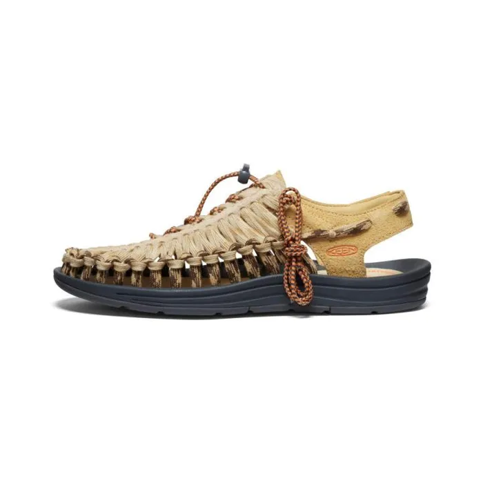 UNEEK Flat New WheatReed Yellow Sandal Men KEEN Sandals UNEEK Flat New WheatReed Yellow Sandal Men KEEN Sandals