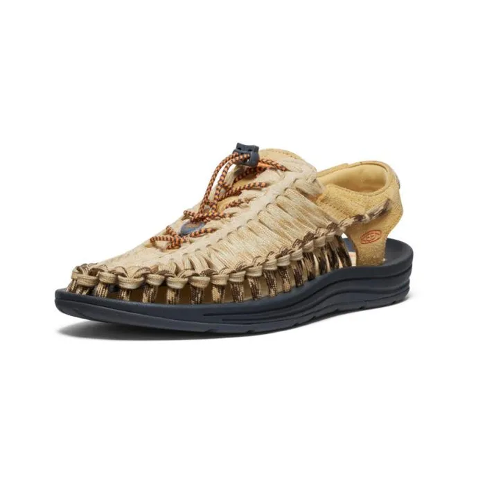 UNEEK Flat New WheatReed Yellow Sandal Men KEEN Sandals UNEEK Flat New WheatReed Yellow Sandal Men KEEN Sandals