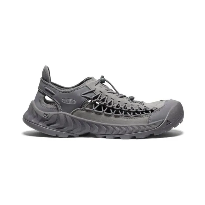 UNEEK NXIS Steel GreySteel Grey Leather Shoe Men KEEN Shoes