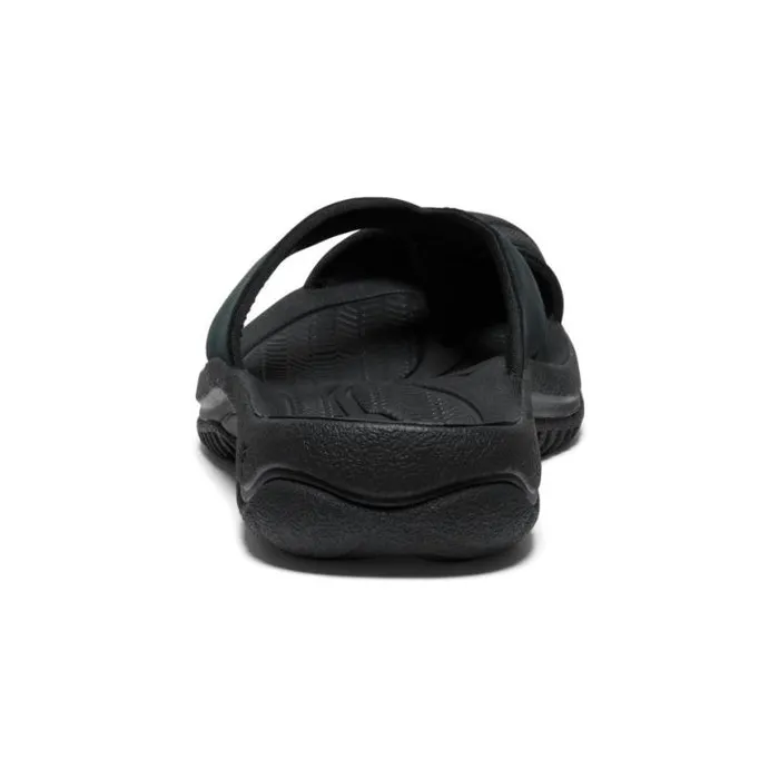 Waimea BlackBlack Leather FlipFlop Men KEEN SlipOns Waimea BlackBlack Leather FlipFlop Men KEEN SlipOns