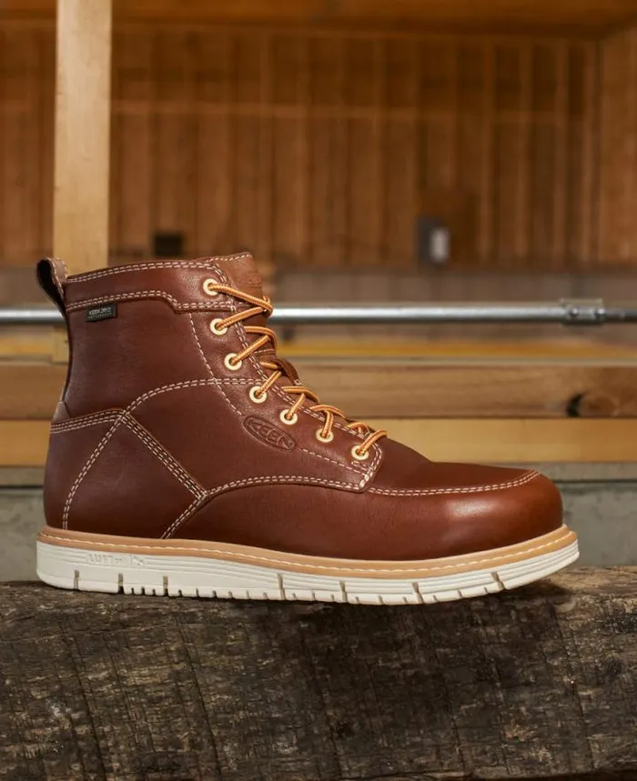 Waterproof Soft Toe Work Boots 8211 San Jose 6quot Men KEEN Casual Waterproof Soft Toe Work Boots 8211 San Jose 6quot Men KEEN Casual