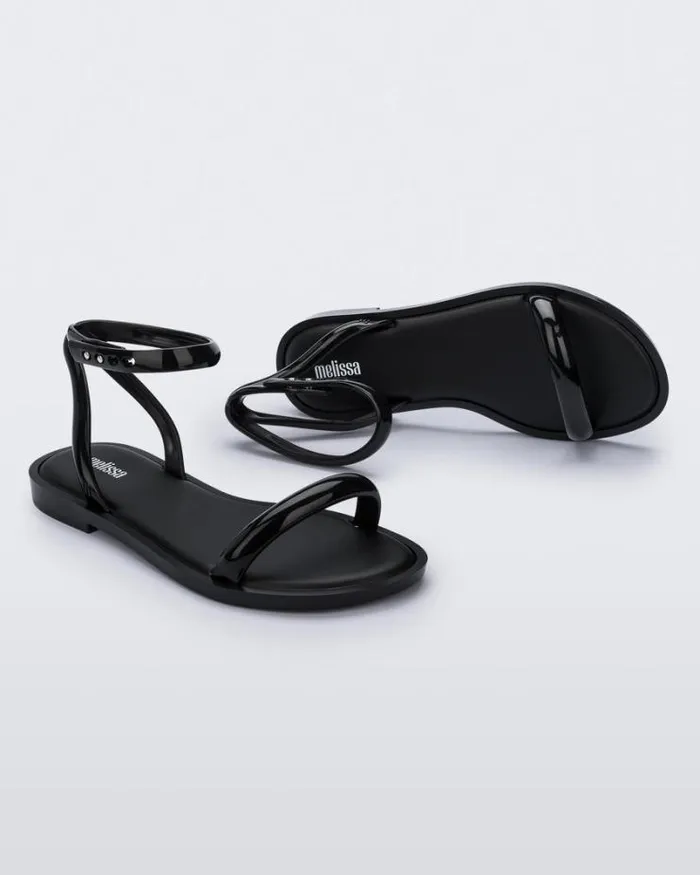 Wave Sandal Black Women Melissa Sandals