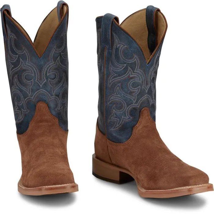 Western Men Justin Boots Fergus 11034 Western Roughout Golden Oak 040brown041 Western Men Justin Boots Fergus 11034 Western Roughout Golden Oak 040brown041