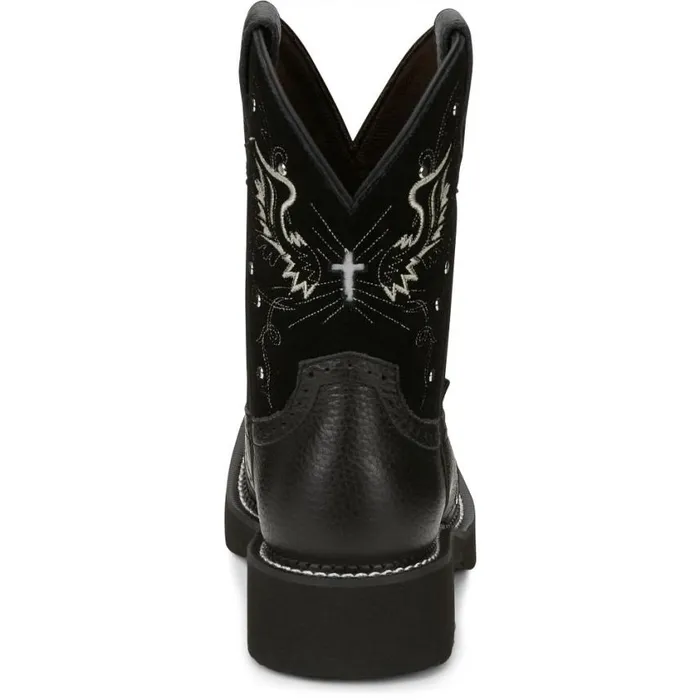 Western Women Justin Boots Mandra 8034 Western Boot Black