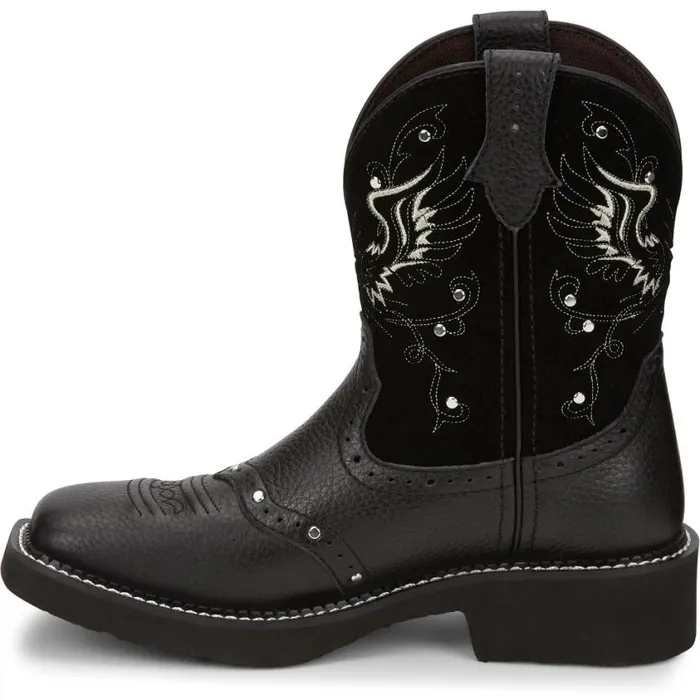 Western Women Justin Boots Mandra 8034 Western Boot Black