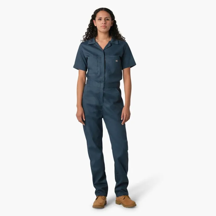 Women039s Cooling Short Sleeve Coveralls Airforce Blue Airforce Blue af Women Dickies Painters Women039s Cooling Short Sleeve Coveralls Airforce Blue Airforce Blue af Women Dickies Painters