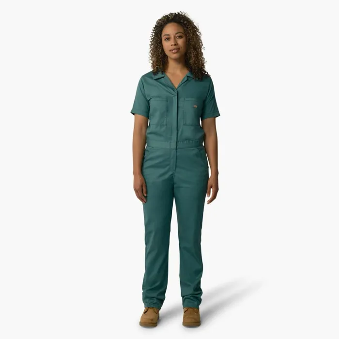Women039s Cooling Short Sleeve Coveralls Lincoln Green Lincoln Green ln Women Dickies Coveralls Women039s Cooling Short Sleeve Coveralls Lincoln Green Lincoln Green ln Women Dickies Coveralls