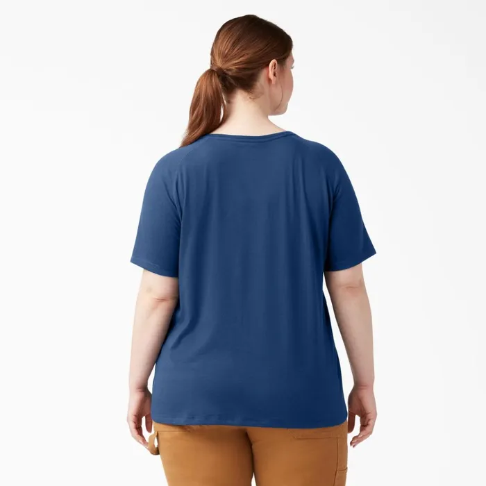 Women039s Plus Cooling Short Sleeve Pocket TShirt Dynamic Navy Dynamic Navy dy2 Women Dickies Hi Vis Women039s Plus Cooling Short Sleeve Pocket TShirt Dynamic Navy Dynamic Navy dy2 Women Dickies Hi Vis