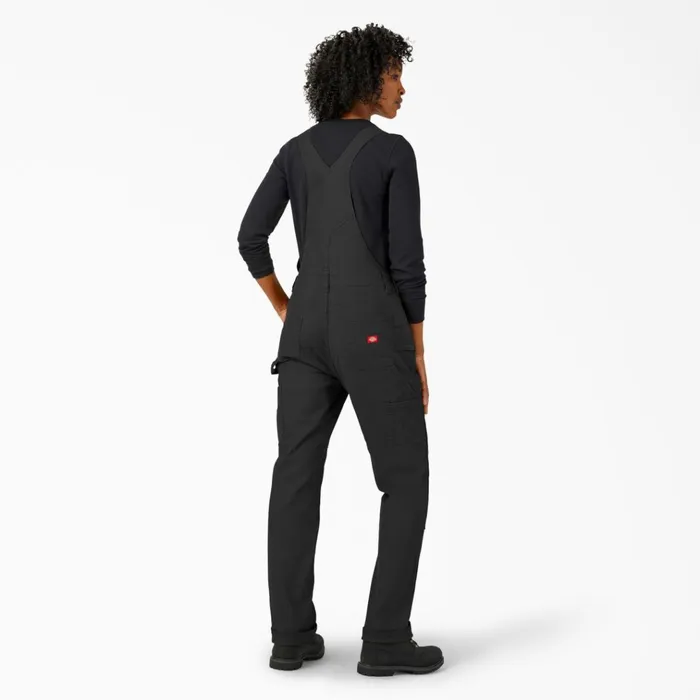 Women039s Straight Fit Duck Double Front Bib Overalls Rinsed Black Rinsed Black rbk Women Dickies Overalls Women039s Straight Fit Duck Double Front Bib Overalls Rinsed Black Rinsed Black rbk Women Dickies Overalls