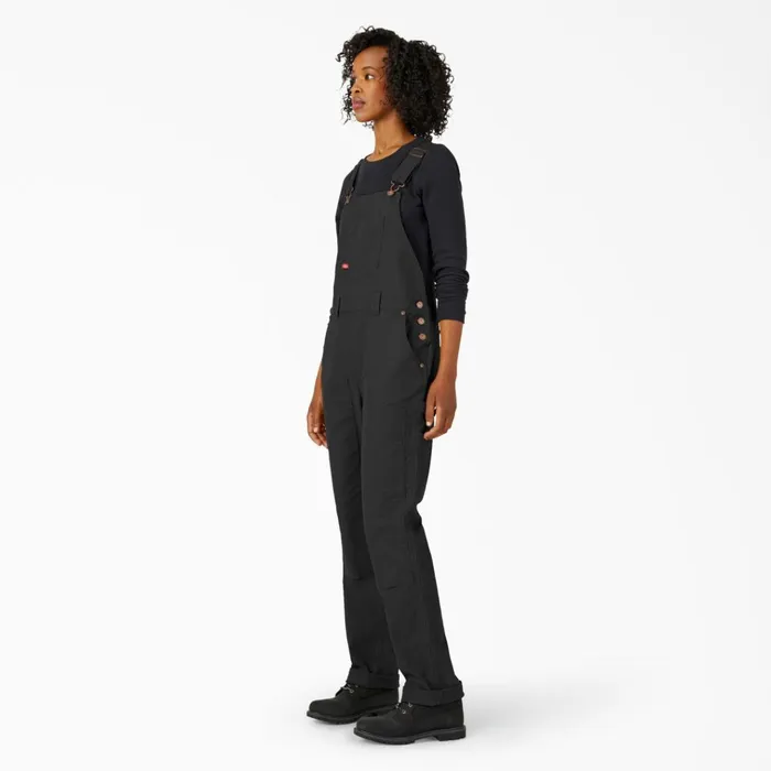 Women039s Straight Fit Duck Double Front Bib Overalls Rinsed Black Rinsed Black rbk Women Dickies Overalls Women039s Straight Fit Duck Double Front Bib Overalls Rinsed Black Rinsed Black rbk Women Dickies Overalls