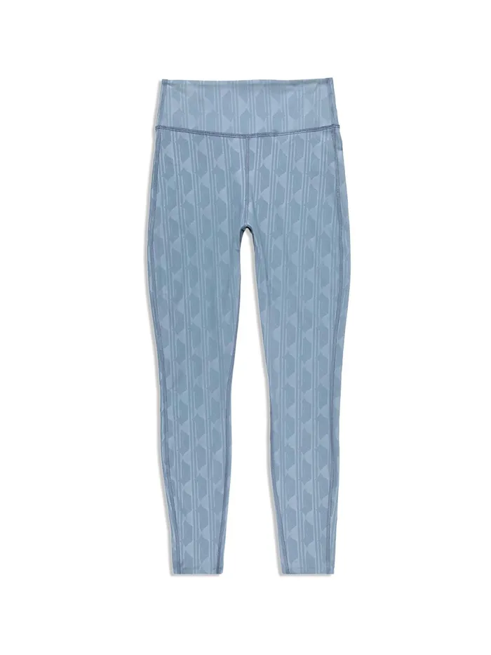 Women Athleisure Sergio Tacchini Viano Printed Leggings Grisaille