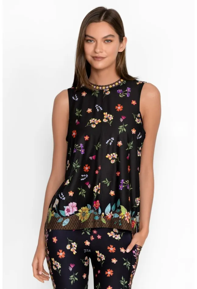 Women Bee Active Muscle Tank Nani Johnny Was Tops