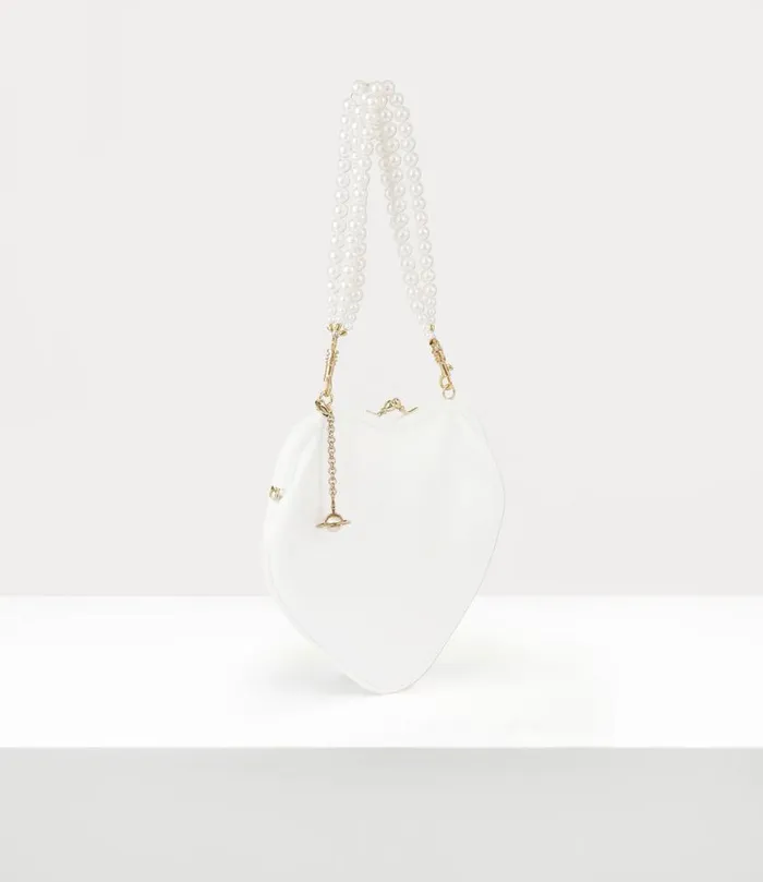 Women Belle Heart Frame Purse Ivory Vivienne Westwood Wallets And Purses Women Belle Heart Frame Purse Ivory Vivienne Westwood Wallets And Purses