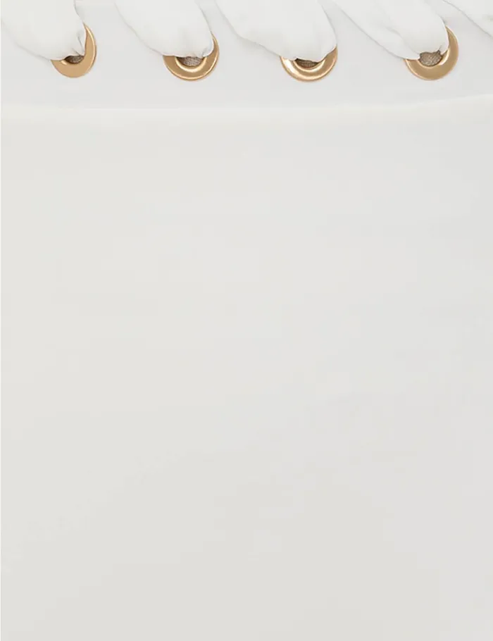 Women Bikinis Zimmermann Halliday Eyelet Pant Ivory