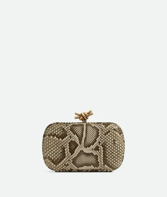 Women Bottega Veneta Clutch Knot Roccia