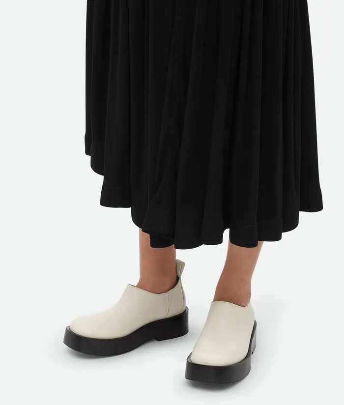 Women Bottega Veneta Flats Torino SlipOn Sea Salt