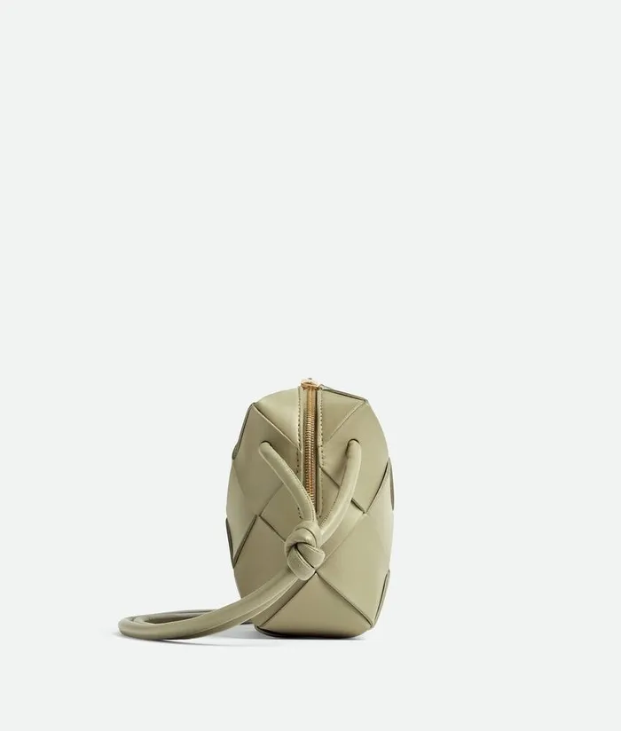 Women Bottega Veneta Mini Mini Cassette Camera Bag Travertine