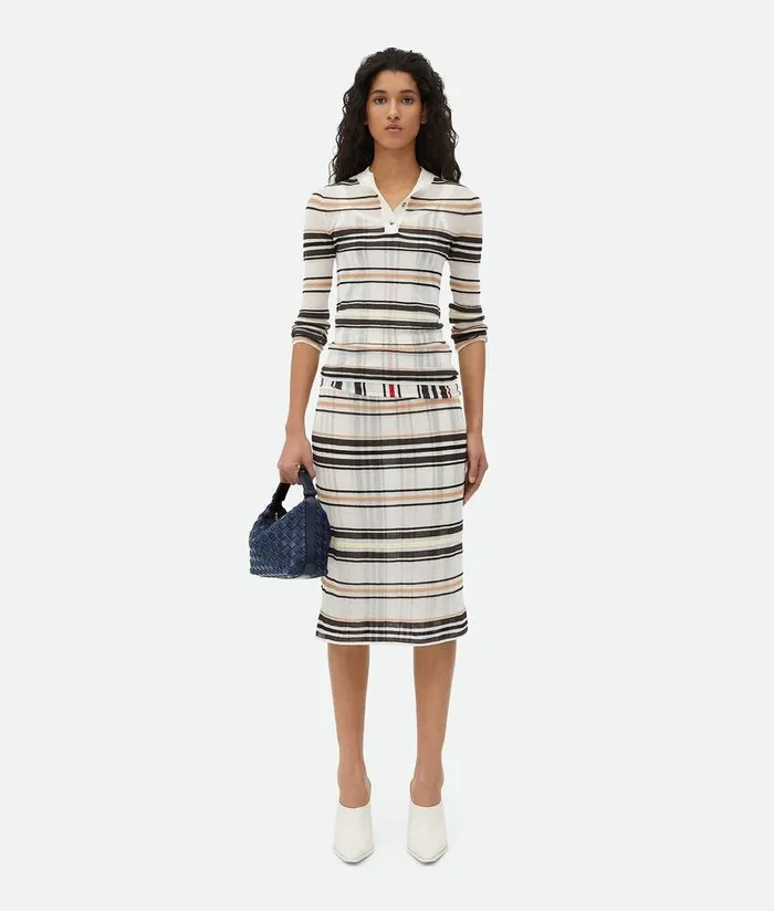 Women Bottega Veneta Mini Wallace Abyssindigo