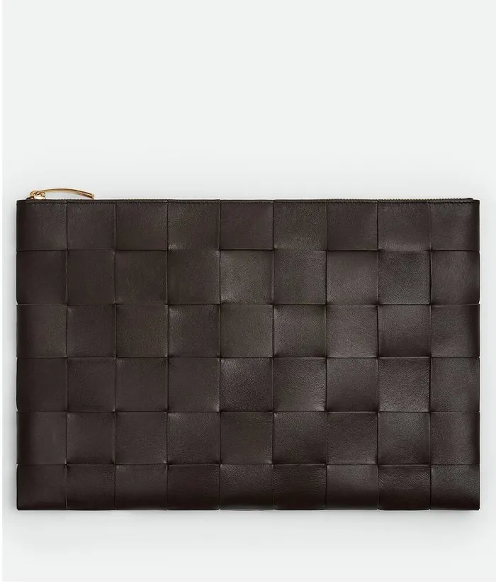 Women Bottega Veneta Pouches Large Cassette Flat Pouch Fondant