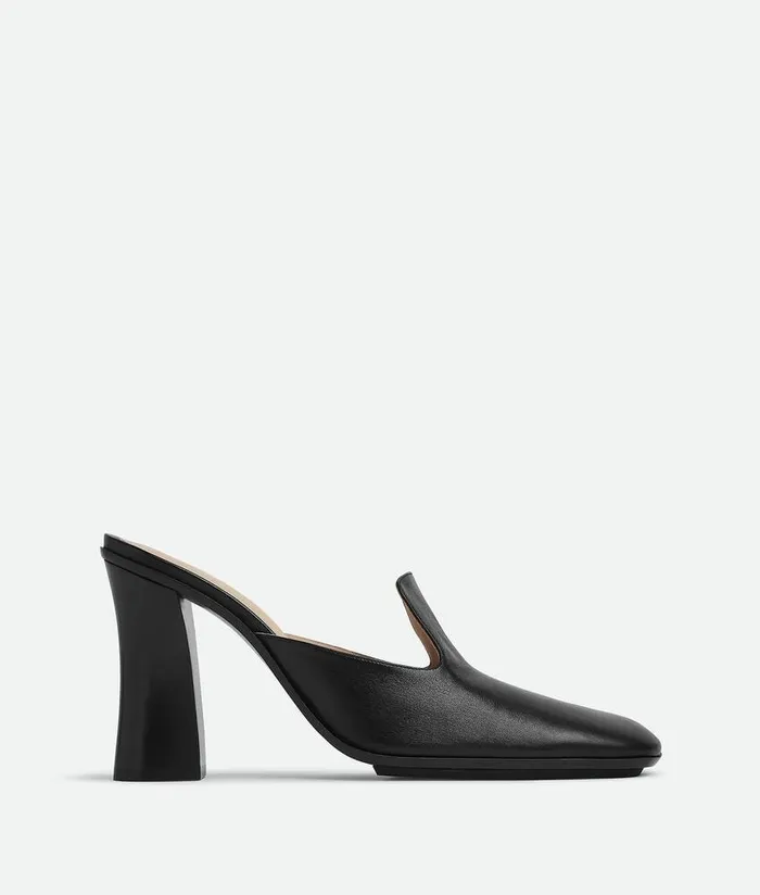 Women Bottega Veneta Pumps Step San Marco Mule Black
