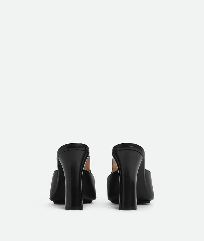 Women Bottega Veneta Pumps Step San Marco Mule Black