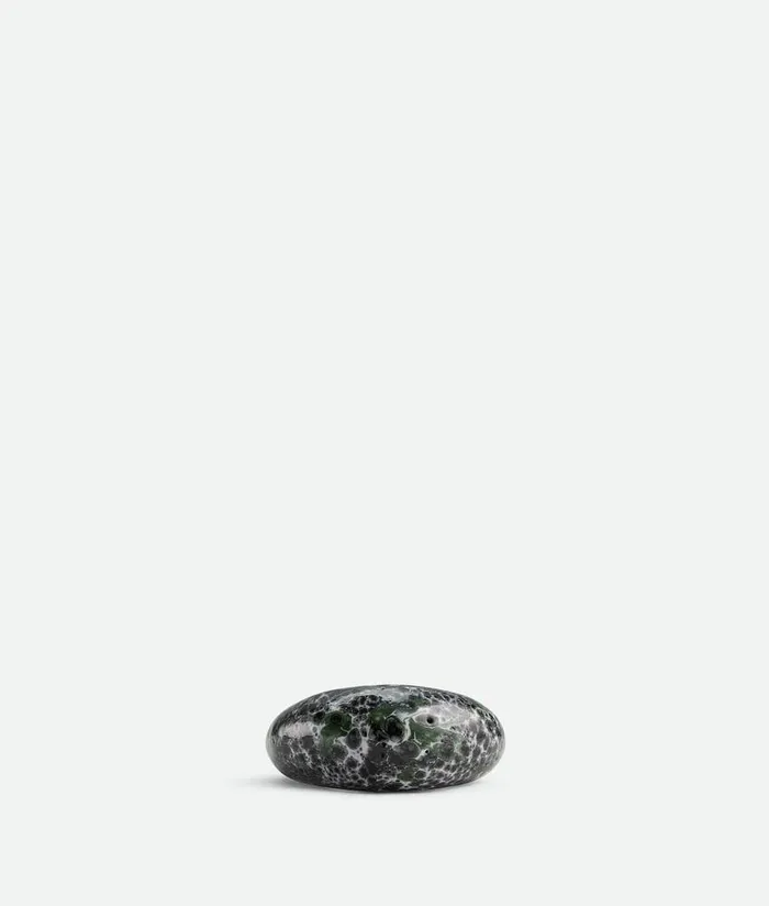 Women Bottega Veneta Rings Drop Ring Blackwhiterain Tree