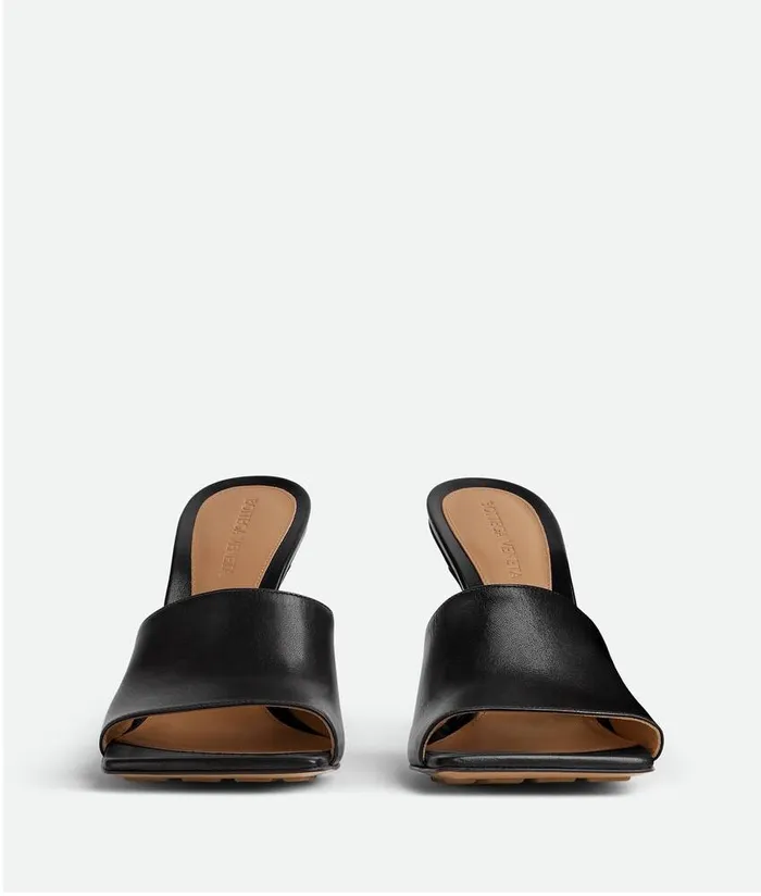 Women Bottega Veneta Sandals Stretch Mule Black