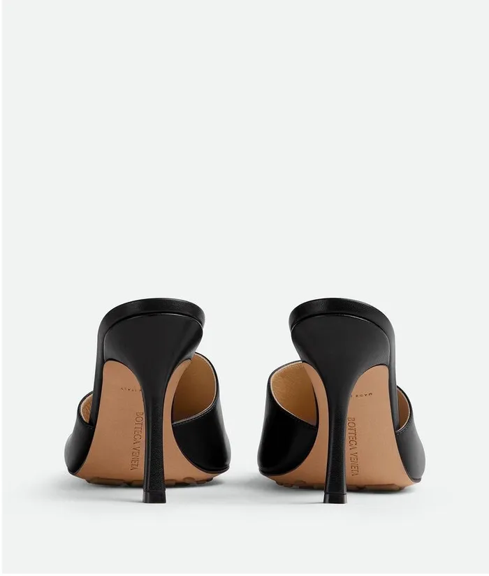Women Bottega Veneta Sandals Stretch Mule Black