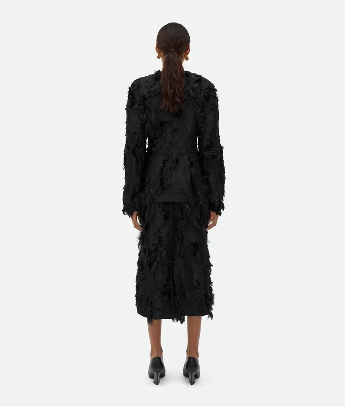 Women Bottega Veneta Tops And TShirts Viscose Fil Coupe Top Black
