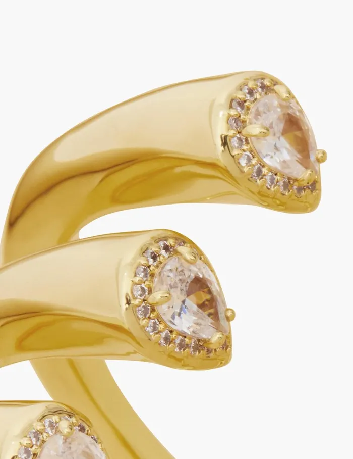 Women Bracelets Zimmermann Radiant Cuff Gold