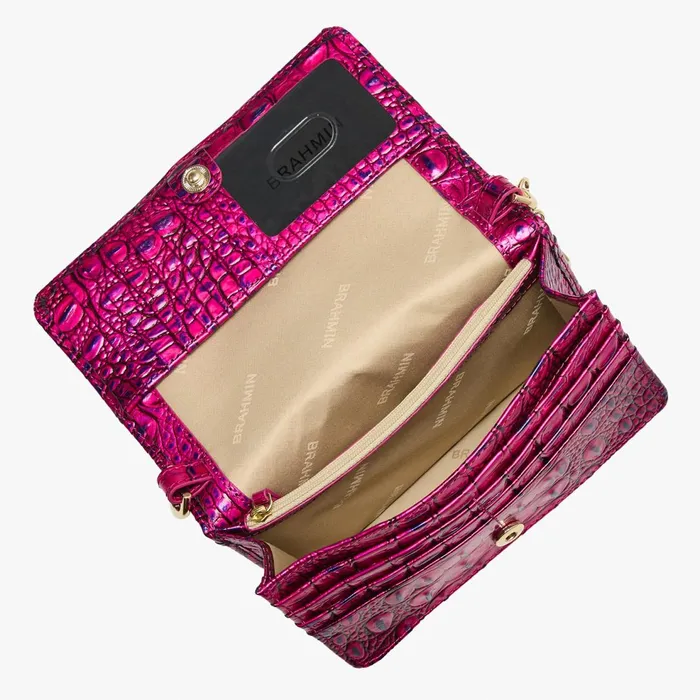 Women Brahmin Crossbodies Minuette Voltage Violet Women Brahmin Crossbodies Minuette Voltage Violet