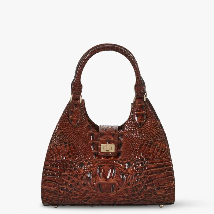 Women Brahmin Satchels Adrian Pecan Melbourne