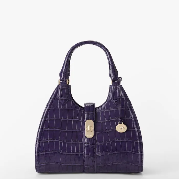 Women Brahmin Satchels Adrian Voltage Violet Sirona