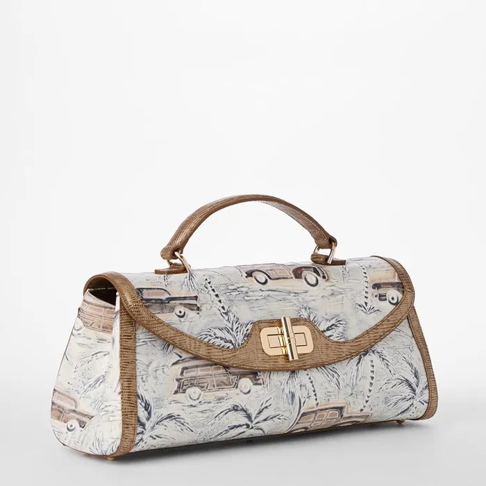 Women Brahmin Satchels Dayan Ivory Copa Cabana