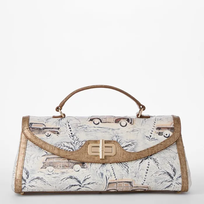Women Brahmin Satchels Dayan Ivory Copa Cabana