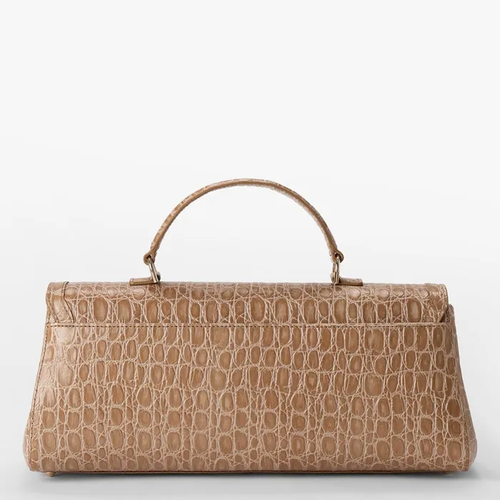 Women Brahmin Satchels Dayan Timeless Taupe Bayem