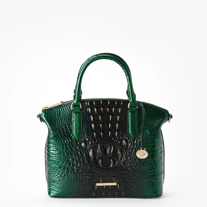 Women Brahmin Satchels Duxbury Satchel Evergreen Ombre