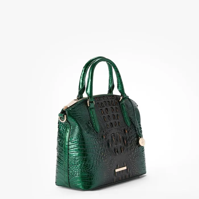 Women Brahmin Satchels Duxbury Satchel Evergreen Ombre Women Brahmin Satchels Duxbury Satchel Evergreen Ombre
